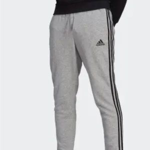 Men's Adidas Essentials Fleece Pants (Gray)